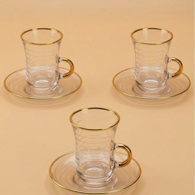 Coffee & Tea Set with Saucer