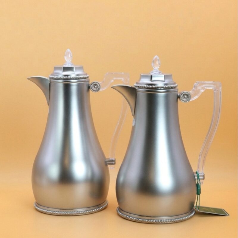 2 Silver Flasks